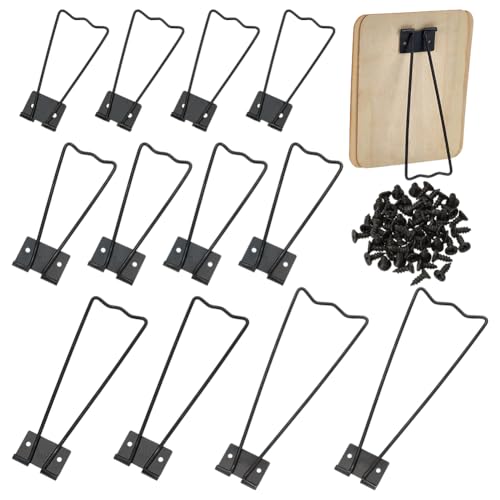 FINGERINSPIRE 12 Stück 4 Stile Bilderrahmen Staffelei Rückständer Eisen Bilderrahmen Halterung Schwarze Bilderrahmen Staffelei Mit 30 Stück Schrauben Bilderrahmen Rückstütze Tisch Bilderständer FINGERINSPIRE 12 Stück 4 Stile Bilderrahmen Staffelei Rückständer Eisen Bilderrahmen Halterung Schwarze Bilderrahmen Staffelei Mit 30 Stück Schrauben Bilderrahmen Rückstütze Tisch Bilderständer von FINGERINSPIRE