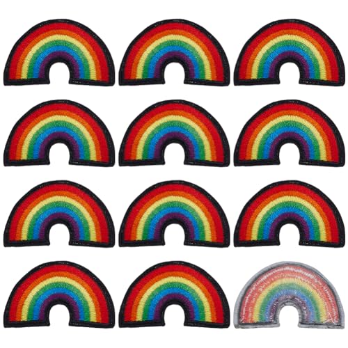 FINGERINSPIRE 12 Stück Gay Rainbow Bestickte Aufnäher 32x52mm Progress Pride Rainbow Applikationen Gay Pride Lesbian Patch Regenbogen Aufnäher Zum Aufbügeln Stoff Love LGBT Stoffapplikationen FINGERINSPIRE 12 Stück Gay Rainbow Bestickte Aufnäher 32x52mm Progress Pride Rainbow Applikationen Gay Pride Lesbian Patch Regenbogen Aufnäher Zum Aufbügeln Stoff Love LGBT Stoffapplikationen von FINGERINSPIRE