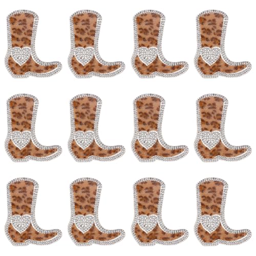 FINGERINSPIRE 12 Stück Strass Aufnäher Zum Aufbügeln Mit Leopardenmuster 72x60mm Polyester Burlywood Farbe Schuhform Bestickte Applikation Zum Aufnähen Dekorative Aufnäher Für Rucksäcke Kleidung Hüte FINGERINSPIRE 12 Stück Strass Aufnäher Zum Aufbügeln Mit Leopardenmuster 72x60mm Polyester Burlywood Farbe Schuhform Bestickte Applikation Zum Aufnähen Dekorative Aufnäher Für Rucksäcke Kleidung Hüte von FINGERINSPIRE