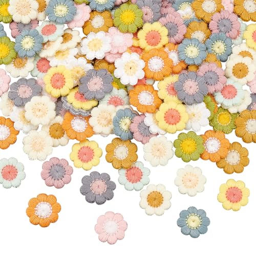 FINGERINSPIRE 144 Stück 12 Farben Gänseblümchen Aufnäher 18 mm Bunt Gänseblümchen Bestickt Zum Aufnähen Baumwolle Stricken Blumen Applikation Aufnäher Kostümzubehör Zum Basteln von Kleidung FINGERINSPIRE 144 Stück 12 Farben Gänseblümchen Aufnäher 18 mm Bunt Gänseblümchen Bestickt Zum Aufnähen Baumwolle Stricken Blumen Applikation Aufnäher Kostümzubehör Zum Basteln von Kleidung von FINGERINSPIRE