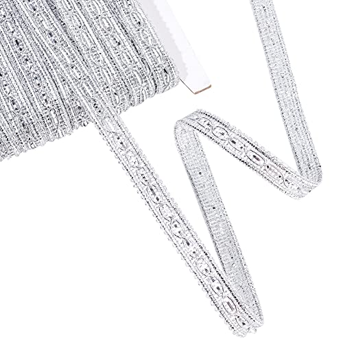FINGERINSPIRE 18m 10mm Metallgeflecht Borte 8 Form Muster Splitter Pailletten Spitzenband Verzierte Borte Für Weihnachten Urlaub Dekoration Hochzeit DIY Kleidung Accessoires Schmuck Handwerk Nähen FINGERINSPIRE 18m 10mm Metallgeflecht Borte 8 Form Muster Splitter Pailletten Spitzenband Verzierte Borte Für Weihnachten Urlaub Dekoration Hochzeit DIY Kleidung Accessoires Schmuck Handwerk Nähen von FINGERINSPIRE
