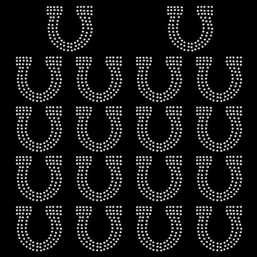 FINGERINSPIRE 2 Bogen Hufeisen Strass Transfers Zum Aufbügeln Auf T Shirt Hufeisenmuster Strass Kristall Hotfix Applikationen Ornament Zubehör Für Kleidungsreparatur DIY Basteldekoration FINGERINSPIRE 2 Bogen Hufeisen Strass Transfers Zum Aufbügeln Auf T Shirt Hufeisenmuster Strass Kristall Hotfix Applikationen Ornament Zubehör Für Kleidungsreparatur DIY Basteldekoration von FINGERINSPIRE