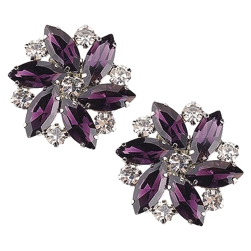 FINGERINSPIRE 2 Stück Strass Kristall Schuhclips Abnehmbare Paar Schuhschnallen Dunkle Indigo Strass Schuhanhänger Blumenform Schuhe Schmuck Dekoration Für Damen Braut Pumps Absätze Schuhe FINGERINSPIRE 2 Stück Strass Kristall Schuhclips Abnehmbare Paar Schuhschnallen Dunkle Indigo Strass Schuhanhänger Blumenform Schuhe Schmuck Dekoration Für Damen Braut Pumps Absätze Schuhe von FINGERINSPIRE