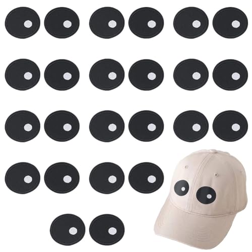 FINGERINSPIRE 24 Stück schwarze und weiße Augen zum Aufbügeln, 5,8 x 5,3 cm, Polyester-Stickerei, Stoffaugen, zum Aufnähen, für Kleidung, Jacken, Hüte, Jeans, DIY-Zubehör FINGERINSPIRE 24 Stück schwarze und weiße Augen zum Aufbügeln, 5,8 x 5,3 cm, Polyester-Stickerei, Stoffaugen, zum Aufnähen, für Kleidung, Jacken, Hüte, Jeans, DIY-Zubehör von FINGERINSPIRE