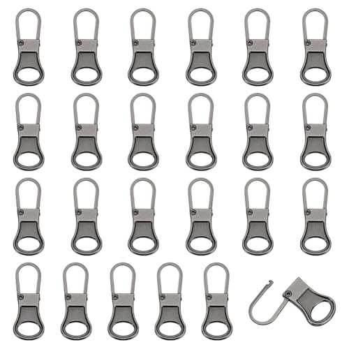 FINGERINSPIRE 24-teiliges Ersatzreißverschlüsse, Rotguss, abnehmbare Reißverschlussschieber, Reparatur-Set für Jacke, Rucksack, Gepäck, Mantel, Geldbörse, Kleidung FINGERINSPIRE 24-teiliges Ersatzreißverschlüsse, Rotguss, abnehmbare Reißverschlussschieber, Reparatur-Set für Jacke, Rucksack, Gepäck, Mantel, Geldbörse, Kleidung von FINGERINSPIRE