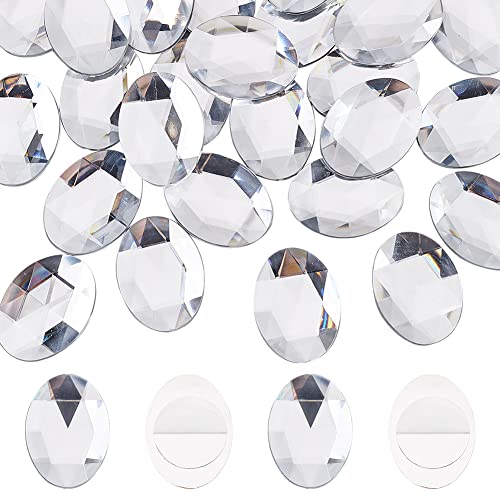FINGERINSPIRE 30 Stück 40x30mm Flache Rückseite Oval Acryl Strass, Klar Selbstklebende SchmuckStück Flache Rückseite, Kunststoff Edelsteine Verzierungen Aufklebbare SchmuckStück Für Kostüm Cosplay FINGERINSPIRE 30 Stück 40x30mm Flache Rückseite Oval Acryl Strass, Klar Selbstklebende SchmuckStück Flache Rückseite, Kunststoff Edelsteine Verzierungen Aufklebbare SchmuckStück Für Kostüm Cosplay von FINGERINSPIRE