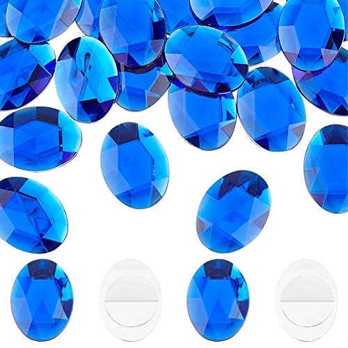 FINGERINSPIRE 30 Stück 40x30mm Selbstklebende Schmucksteine Mit Flacher Rückseite Oval Acryl Strass Blau Mit Flacher Rückseite, Kunststoff Edelsteine Verzierungen Zum Aufkleben Für Cosplay Handwerk FINGERINSPIRE 30 Stück 40x30mm Selbstklebende Schmucksteine Mit Flacher Rückseite Oval Acryl Strass Blau Mit Flacher Rückseite, Kunststoff Edelsteine Verzierungen Zum Aufkleben Für Cosplay Handwerk von FINGERINSPIRE