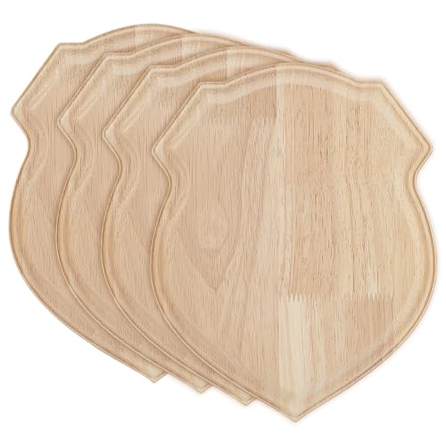 FINGERINSPIRE 4 Stück Schildförmige Unbehandelte Holztafel Naturholztafel 25x20x1.7cm Holzdekorationstafel Sockel Aus Burlywood Schmuck Leere Schilder Für Heimwerker Wanddekoration FINGERINSPIRE 4 Stück Schildförmige Unbehandelte Holztafel Naturholztafel 25x20x1.7cm Holzdekorationstafel Sockel Aus Burlywood Schmuck Leere Schilder Für Heimwerker Wanddekoration von FINGERINSPIRE