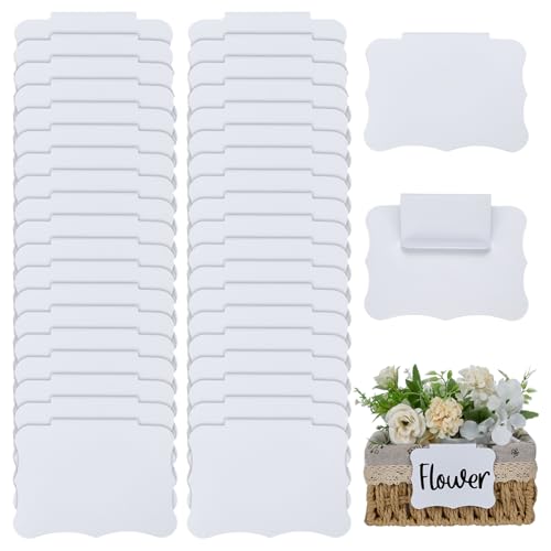 FINGERINSPIRE 40 Stück Weiße Korbetiketten Zum Anklipsen 70x80mm PVC Zum Aufhängen Löschbare Etiketten Wellenrand Design Abnehmbare Behälteretiketten Zum Anklipsen Für Organisation von Körben Regalen FINGERINSPIRE 40 Stück Weiße Korbetiketten Zum Anklipsen 70x80mm PVC Zum Aufhängen Löschbare Etiketten Wellenrand Design Abnehmbare Behälteretiketten Zum Anklipsen Für Organisation von Körben Regalen von FINGERINSPIRE