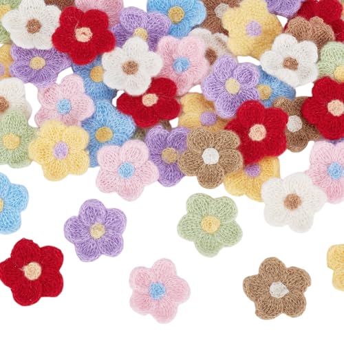 FINGERINSPIRE 48 Stück Gehäkelte Gänseblümchen Blume 8 Farben Gehäkelte Blumen Applikation Garn Strickblumen Aufnäher Handgefertigt Gehäkelte Blumenverzierungen Blumen Aufnäher Für Hüte Basteln FINGERINSPIRE 48 Stück Gehäkelte Gänseblümchen Blume 8 Farben Gehäkelte Blumen Applikation Garn Strickblumen Aufnäher Handgefertigt Gehäkelte Blumenverzierungen Blumen Aufnäher Für Hüte Basteln von FINGERINSPIRE