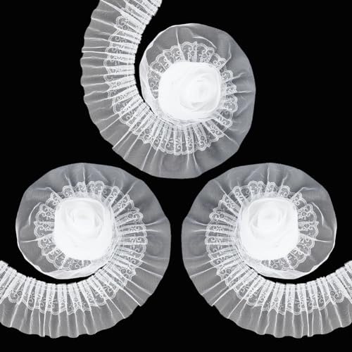 FINGERINSPIRE 5.5 m 98 mm Gerafftes Netzband 2 Lagiges Polyester Bestickt Rüschenbesatz Plissierter Tüll Spitzenstoff Bestickt Nähen Basteln Zum Nähen DIY Basteln Party Hochzeit Dekoration FINGERINSPIRE 5.5 m 98 mm Gerafftes Netzband 2 Lagiges Polyester Bestickt Rüschenbesatz Plissierter Tüll Spitzenstoff Bestickt Nähen Basteln Zum Nähen DIY Basteln Party Hochzeit Dekoration von FINGERINSPIRE