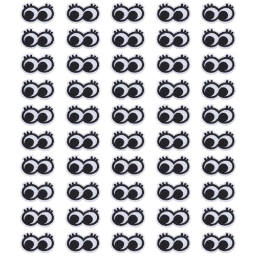 FINGERINSPIRE 50 Stück Schwarz Weiße Augen Zum Aufbügeln 23.5x39.5mm Exquisite Stickerei In Augenform Zum Aufnähen Augen Nähapplikation Aufkleber Patch Für Jacke Mütze Jeans DIY Zubehör FINGERINSPIRE 50 Stück Schwarz Weiße Augen Zum Aufbügeln 23.5x39.5mm Exquisite Stickerei In Augenform Zum Aufnähen Augen Nähapplikation Aufkleber Patch Für Jacke Mütze Jeans DIY Zubehör von FINGERINSPIRE