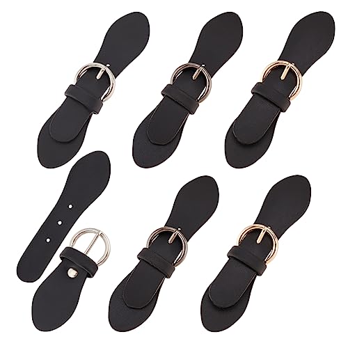 FINGERINSPIRE 6 Paar 3 Farben Leder Knebelverschlüsse Zum Aufnähen Schwarzes PU Leder Schnappknebel Zum Aufnähen Leder Schnalle Mit Metallverschluss Umhangverschlüsse Verschlüsse Für Mantel Jacke FINGERINSPIRE 6 Paar 3 Farben Leder Knebelverschlüsse Zum Aufnähen Schwarzes PU Leder Schnappknebel Zum Aufnähen Leder Schnalle Mit Metallverschluss Umhangverschlüsse Verschlüsse Für Mantel Jacke von FINGERINSPIRE
