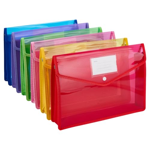 FINGERINSPIRE 6 Stück Fächermappe Aus Kunststoff 6 Farben Aktenordner Organizer Akkordeon Aktentasche Ordner Für Dokumente Mit Druckknopfverschluss Aktentaschen Aus Kunststoff Für Zu Hause Im Büro FINGERINSPIRE 6 Stück Fächermappe Aus Kunststoff 6 Farben Aktenordner Organizer Akkordeon Aktentasche Ordner Für Dokumente Mit Druckknopfverschluss Aktentaschen Aus Kunststoff Für Zu Hause Im Büro von FINGERINSPIRE