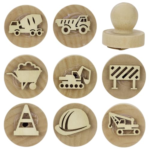 FINGERINSPIRE 8 Stück Holz Konstruktionsstempel 8 Stile Runde Konstruktions Holzstempel 43x38mm Navajo Weiß Mini Handarbeitsstempel Fahrzeug Thema Holzstempelgriff Für Geburtstagsparty Zubehör FINGERINSPIRE 8 Stück Holz Konstruktionsstempel 8 Stile Runde Konstruktions Holzstempel 43x38mm Navajo Weiß Mini Handarbeitsstempel Fahrzeug Thema Holzstempelgriff Für Geburtstagsparty Zubehör von FINGERINSPIRE