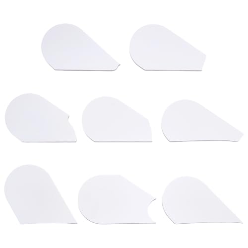 FINGERINSPIRE 8 Stück Töpferei-Trimmen, strukturierte Kunstwerkzeuge, 8 Stile, Acryl-Ton, Keilbrett-Set für Keramik, Modellierung und Schnitzerei, flacher, runder weißer Keramik-Fußformer und FINGERINSPIRE 8 Stück Töpferei-Trimmen, strukturierte Kunstwerkzeuge, 8 Stile, Acryl-Ton, Keilbrett-Set für Keramik, Modellierung und Schnitzerei, flacher, runder weißer Keramik-Fußformer und von FINGERINSPIRE
