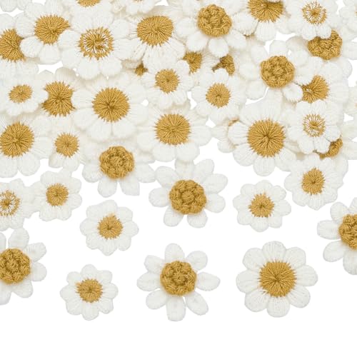 FINGERINSPIRE 80 Stück Häkel Strick Flicken Mit Gänseblümchen Blumen 3 Größen Weiße Gänseblümchen Blumenapplikation Zum Aufnähen Winzige Handgefertigte Häkel Blumen Flicken Für Selbstgemachte Taschen FINGERINSPIRE 80 Stück Häkel Strick Flicken Mit Gänseblümchen Blumen 3 Größen Weiße Gänseblümchen Blumenapplikation Zum Aufnähen Winzige Handgefertigte Häkel Blumen Flicken Für Selbstgemachte Taschen von FINGERINSPIRE