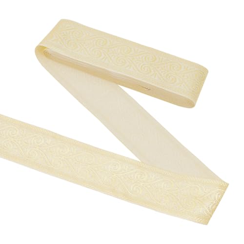 FINGERINSPIRE 9 m Vintage Stickband 50 mm Breit Zitronen Chiffon Farbe Florales Jacquard Band Stickerei Polyesterband Zum Nähen Ethno Stil Band DIY Basteln Kleidung Dekoration FINGERINSPIRE 9 m Vintage Stickband 50 mm Breit Zitronen Chiffon Farbe Florales Jacquard Band Stickerei Polyesterband Zum Nähen Ethno Stil Band DIY Basteln Kleidung Dekoration von FINGERINSPIRE
