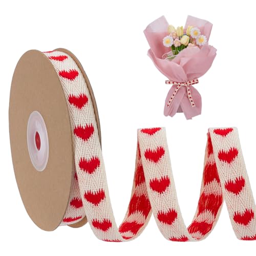 FINGERINSPIRE 9.14 m Herz Baumwollband 14.5mm Breit Genähtes Baumwollband Mit Rotem Herzmuster Für Geschenkverpackungen Handgefertigtes Kunsthandwerk Geburtstags Hochzeits Party Dekoration Nähzubehör FINGERINSPIRE 9.14 m Herz Baumwollband 14.5mm Breit Genähtes Baumwollband Mit Rotem Herzmuster Für Geschenkverpackungen Handgefertigtes Kunsthandwerk Geburtstags Hochzeits Party Dekoration Nähzubehör von FINGERINSPIRE