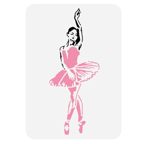 FINGERINSPIRE Ballett Tänzer Malschablone 21x29.7 cm Wiederverwendbar Elegante Ballett Zeichnungsvorlage Vintage Skizze Dekorationsschablone Zum Malen Auf Holz Wand Stoff Möbeln FINGERINSPIRE Ballett Tänzer Malschablone 21x29.7 cm Wiederverwendbar Elegante Ballett Zeichnungsvorlage Vintage Skizze Dekorationsschablone Zum Malen Auf Holz Wand Stoff Möbeln von FINGERINSPIRE
