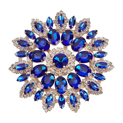 FINGERINSPIRE Blaue Runde Strass Applikation Aus Glas Mit Metallkette Auf Der Rückseite 11cm Floraler Strass Aufnäher Kristall Aufnäher Blumen Strass Applikationen Für Hochzeit Brautkleid Kleidung FINGERINSPIRE Blaue Runde Strass Applikation Aus Glas Mit Metallkette Auf Der Rückseite 11cm Floraler Strass Aufnäher Kristall Aufnäher Blumen Strass Applikationen Für Hochzeit Brautkleid Kleidung von FINGERINSPIRE