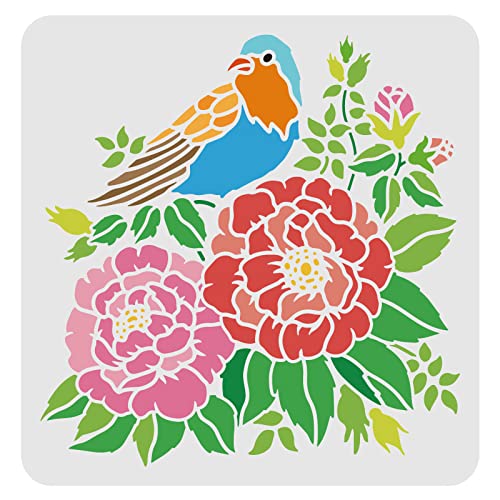 FINGERINSPIRE Blumen-Vogel-Schablonen 30 x 30 cm Hibiskus- und Vogel-Zeichnungsschablone Hibiskus-Malschablonen Wiederverwendbare Vogel-Schablone DIY Kunst- und Bastelschablonen für Heimdekoration… FINGERINSPIRE Blumen-Vogel-Schablonen 30 x 30 cm Hibiskus- und Vogel-Zeichnungsschablone Hibiskus-Malschablonen Wiederverwendbare Vogel-Schablone DIY Kunst- und Bastelschablonen für Heimdekoration… von FINGERINSPIRE