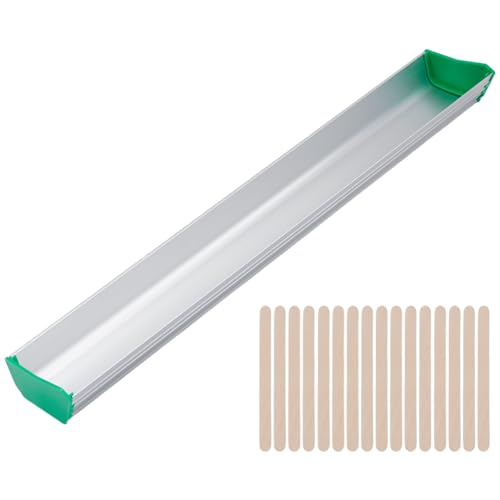 FINGERINSPIRE Emulsions Schaufel Aus Aluminium 41.5cm Sieb Beschichter Aus Aluminium Mit 50 Cakesicle Stäbchen Aus Holz Emulsions Schaufel Mit Doppelkante Langlebiges Schaufel Beschichtungswerkzeug FINGERINSPIRE Emulsions Schaufel Aus Aluminium 41.5cm Sieb Beschichter Aus Aluminium Mit 50 Cakesicle Stäbchen Aus Holz Emulsions Schaufel Mit Doppelkante Langlebiges Schaufel Beschichtungswerkzeug von FINGERINSPIRE