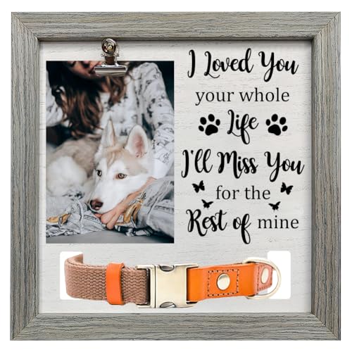 FINGERINSPIRE Gedenkbilderrahmen Für Haustiere 23x23 cm Mit Der Aufschrift I Loved You Your Whole Life I’Ll Miss You For The Rest Of Mine Aus MDF Holz Bilderrahmen Für Verstorbene Haustiere Geschenk FINGERINSPIRE Gedenkbilderrahmen Für Haustiere 23x23 cm Mit Der Aufschrift I Loved You Your Whole Life I’Ll Miss You For The Rest Of Mine Aus MDF Holz Bilderrahmen Für Verstorbene Haustiere Geschenk von FINGERINSPIRE