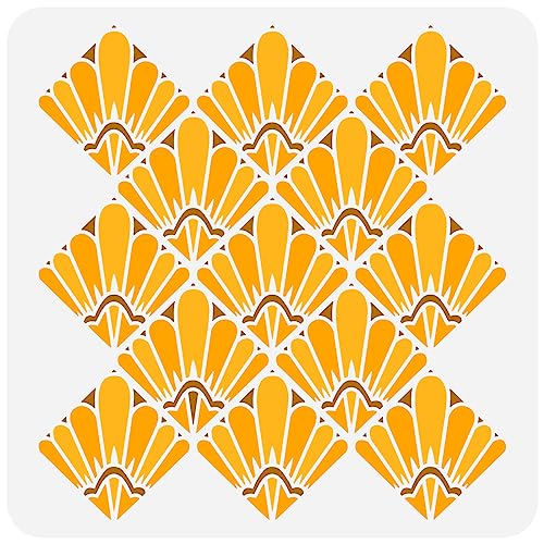 FINGERINSPIRE Generische Sektor Malschablone 30x30 cm Fächerförmige Muster Schablone Zum Malen Diamant Quadrat Motiv Schablone Ausgehöhlte Schablone Zum Malen Auf Wand Holz DIY Heimdekoration FINGERINSPIRE Generische Sektor Malschablone 30x30 cm Fächerförmige Muster Schablone Zum Malen Diamant Quadrat Motiv Schablone Ausgehöhlte Schablone Zum Malen Auf Wand Holz DIY Heimdekoration von FINGERINSPIRE