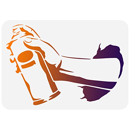 FINGERINSPIRE Graffiti Sprühdosen Schablone 29.7x21cm Ausgehöhlter Arm Handzeichnung, Bastelschablone Wiederverwendbare PET Graffiti Wandschablone Auf Papier, Fliesen, Möbel, Fenster, Tür, Segeltuch FINGERINSPIRE Graffiti Sprühdosen Schablone 29.7x21cm Ausgehöhlter Arm Handzeichnung, Bastelschablone Wiederverwendbare PET Graffiti Wandschablone Auf Papier, Fliesen, Möbel, Fenster, Tür, Segeltuch von FINGERINSPIRE