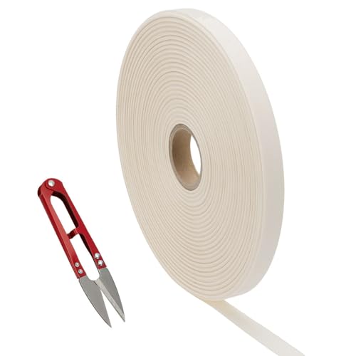 FINGERINSPIRE Namensetiketten für Kleidung, 1,6 cm breit, blanko, mit Edelstahl-Schere, alte Spitze, Polyester, Kleidungsanhänger, waschbar, Namensbänder für Schule, Uniform, 1,9 m FINGERINSPIRE Namensetiketten für Kleidung, 1,6 cm breit, blanko, mit Edelstahl-Schere, alte Spitze, Polyester, Kleidungsanhänger, waschbar, Namensbänder für Schule, Uniform, 1,9 m von FINGERINSPIRE
