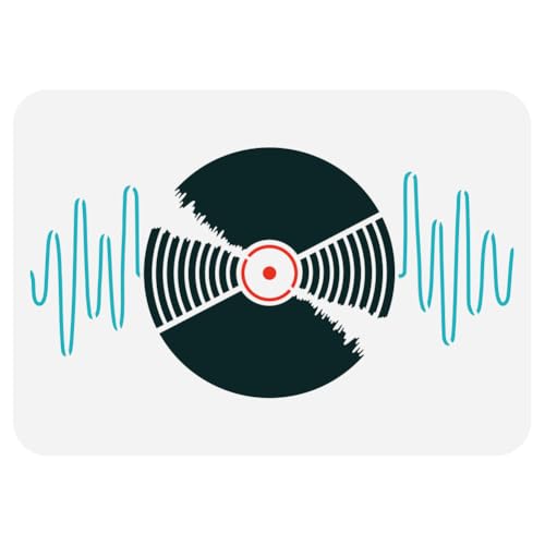 FINGERINSPIRE Schallplatten Schablone Zum Malen 21x29.7 cm Album Musikaufnahme Malvorlage Schallwellen Malschablone Musik Schallplatten Schablone Zum Malen Auf Wand Holzmöbel FINGERINSPIRE Schallplatten Schablone Zum Malen 21x29.7 cm Album Musikaufnahme Malvorlage Schallwellen Malschablone Musik Schallplatten Schablone Zum Malen Auf Wand Holzmöbel von FINGERINSPIRE