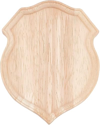 FINGERINSPIRE Schild aus Naturholz, unbehandeltes Holzschild, 12 x 15 x 1,8 cm, Schildform, Holzdekoration, blanko, DIY-Plaketten aus Holz, natürliche Schilder für DIY-Projekte oder Wanddekoration FINGERINSPIRE Schild aus Naturholz, unbehandeltes Holzschild, 12 x 15 x 1,8 cm, Schildform, Holzdekoration, blanko, DIY-Plaketten aus Holz, natürliche Schilder für DIY-Projekte oder Wanddekoration von FINGERINSPIRE