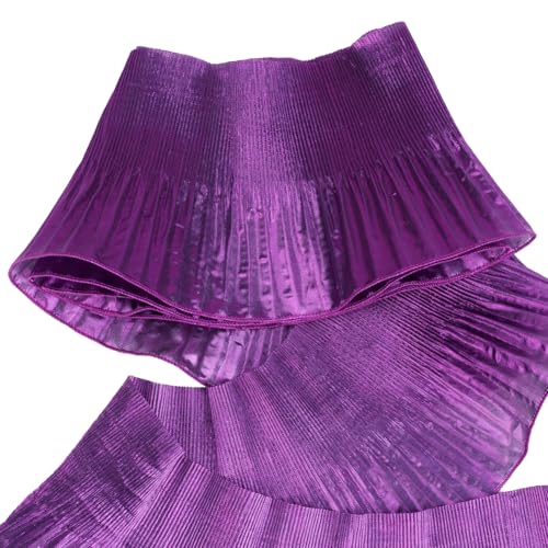 FINGERINSPIRE Spitzenbesatz Mit Plissiertem Rüschenmuster Und 2.7M Farbverlauf 3D 15.5cm Breit Blau Violett Plissierter Chiffonbesatz Spitzenbesatz Mit Rüschen Und Ombré Muster Tüll Spitzenbesatz FINGERINSPIRE Spitzenbesatz Mit Plissiertem Rüschenmuster Und 2.7M Farbverlauf 3D 15.5cm Breit Blau Violett Plissierter Chiffonbesatz Spitzenbesatz Mit Rüschen Und Ombré Muster Tüll Spitzenbesatz von FINGERINSPIRE