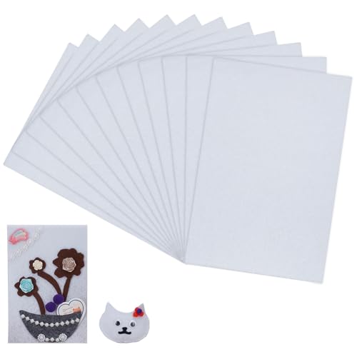 FINGERINSPIRE Stiff Stuff Perlen-Foundation, weiß, 15 x 10 cm, rechteckige Perlen, DIY, Handwerk, Stoff, Stickerei, Nadelfilz für Perlen- und Stichstickerei, Perlennähzubehör, 12 Bögen FINGERINSPIRE Stiff Stuff Perlen-Foundation, weiß, 15 x 10 cm, rechteckige Perlen, DIY, Handwerk, Stoff, Stickerei, Nadelfilz für Perlen- und Stichstickerei, Perlennähzubehör, 12 Bögen von FINGERINSPIRE