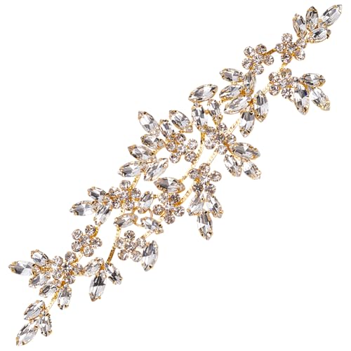 FINGERINSPIRE Strass Applikation Kristall Applikation 220x65x6mm Kristallfarbe Nähapplikation Hochzeitsbastel Strass Applikation Blumen Blätter Strass Applikation Für Hochzeitskleid Brautgürtel Dekor FINGERINSPIRE Strass Applikation Kristall Applikation 220x65x6mm Kristallfarbe Nähapplikation Hochzeitsbastel Strass Applikation Blumen Blätter Strass Applikation Für Hochzeitskleid Brautgürtel Dekor von FINGERINSPIRE