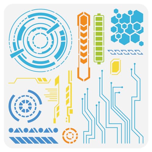 FINGERINSPIRE Wissenschafts Und Technologie Schablone Zum Malen 30x30 cm Leiterplatten Zeichenvorlage Tracker Dekorationsschablone Zum Malen Auf Holz Wand Stoff Möbeln FINGERINSPIRE Wissenschafts Und Technologie Schablone Zum Malen 30x30 cm Leiterplatten Zeichenvorlage Tracker Dekorationsschablone Zum Malen Auf Holz Wand Stoff Möbeln von FINGERINSPIRE