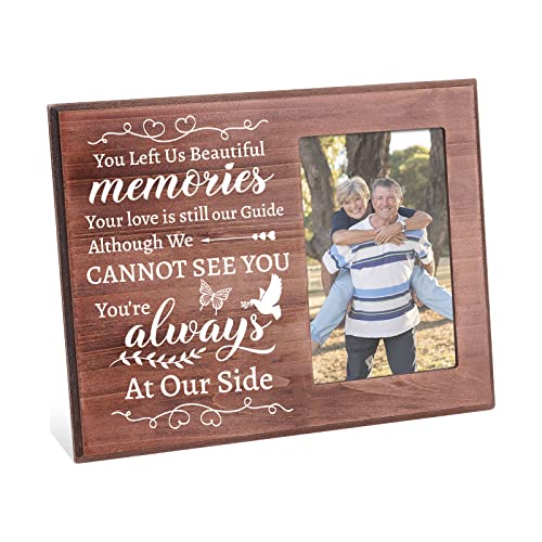 FINGERINSPIRE You Left Us Beautiful Memories Bilderrahmen 15x10cm Beileid Geschenkrahmen Gedenkfotorahmen Trauergeschenkrahmen Holz Fotorahmen zum Verlust von Mutter, Vater, Opa, Oma FINGERINSPIRE You Left Us Beautiful Memories Bilderrahmen 15x10cm Beileid Geschenkrahmen Gedenkfotorahmen Trauergeschenkrahmen Holz Fotorahmen zum Verlust von Mutter, Vater, Opa, Oma von FINGERINSPIRE