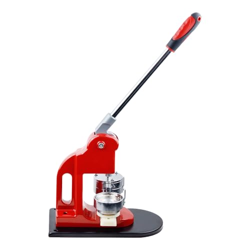Knopfmacher-Maschine – verschiedene Größen, Abzeichen-Press-Set mit 100 Stück Knopfteilen, DIY-Pin-Maker für Kinder, Freunde, DIY-Geschenke und Bastelprojekte (25 mm) von FIRETIDE