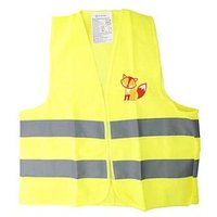 FIRST AID ONLY® unisex Warnweste FUCHS neongelb Einheitsgröße von FIRST AID ONLY®