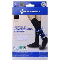 FIRST AID ONLY Kompressionsstrümpfe, geschlossene Spitze schwarz Größe XL 1 St. FIRST AID ONLY Kompressionsstrümpfe, geschlossene Spitze schwarz Größe XL 1 St. von FIRST AID ONLY