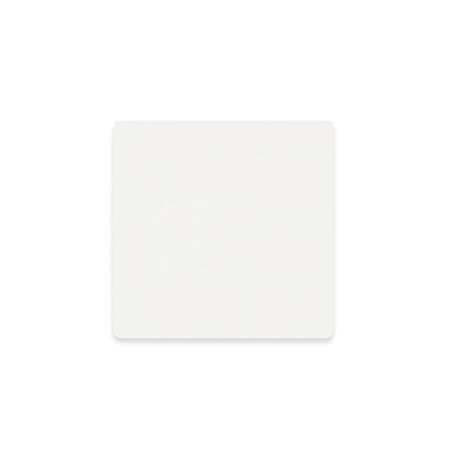 Magflex® Flexible Gloss White Trocken - Wipe - Magnetblech zum Erstellen von Scrumboards, Abnehmbar - 75mm x 75mm - Pack von 100 von first4magnets