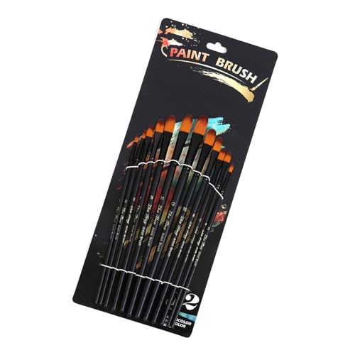 12pcs Professionelle Pinselkünstler Pinsel Pinsel Nylon Borste Für Aquarell Gouaches Acrylöl Gesicht Und Körpermalerei Nylon Haarbürsten 12pcs Professionelle Pinselkünstler Pinsel Pinsel Nylon Borste Für Aquarell Gouaches Acrylöl Gesicht Und Körpermalerei Nylon Haarbürsten von FIRSTXIU