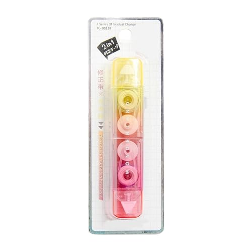 2 In 1 Doppelkopfkorrekturband Mit Kleberwalze Double Head White Out Tape School Supplies Scrapbooking 2 In 1 Doppelkopfkorrekturband Mit Kleberwalze Double Head White Out Tape School Supplies Scrapbooking von FIRSTXIU