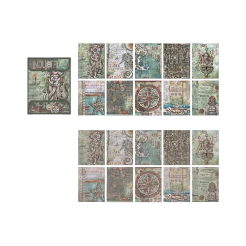 20 Blätter Scrapbooking Papier Dekorativen Retro Ästhetikaufkleber Für Scrapbooking Journal Bildrahmen Telefon Hülle Craft Vintage Envelope Sealsticker 20 Blätter Scrapbooking Papier Dekorativen Retro Ästhetikaufkleber Für Scrapbooking Journal Bildrahmen Telefon Hülle Craft Vintage Envelope Sealsticker von FIRSTXIU
