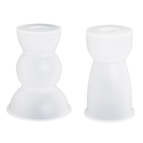 2pcs Taper Kerzenhalter Silikonform Runde Kerzenstrich Gussform Schimmelpilze Gips Betonharz Schimmel 2pcs Taper Kerzenhalter Silikonform Runde Kerzenstrich Gussform Schimmelpilze Gips Betonharz Schimmel von FIRSTXIU