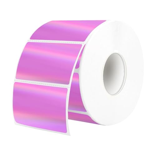 300pcs Glitzerndes Wärmeetikett Für Drucker 1.25x2.25 Zoll Wasserfestes Klebebrikotaufkleber Für Pakete Verpackungsthermischer Aufkleber von FIRSTXIU