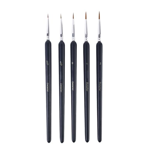 5 PCs Miniaturbürste Dünne Pinsel Feinen Detailbürsten Set Für Detaillierte Aquarell Skizzier Und Malerei Malerei 5 PCs Miniaturbürste Dünne Pinsel Feinen Detailbürsten Set Für Detaillierte Aquarell Skizzier Und Malerei Malerei von FIRSTXIU