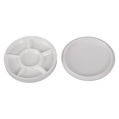 6 Wells Paint Tablett Lackierfach Mit 6 Fächer Künstler Rundbehälter Für Aquarellöl Malerei Künstler Mischung Mit Deckel 6 Wells Paint Tablett Lackierfach Mit 6 Fächer Künstler Rundbehälter Für Aquarellöl Malerei Künstler Mischung Mit Deckel von FIRSTXIU