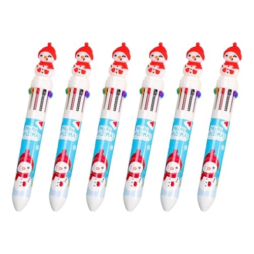 6x/set 10 In 1 Einziehbarer Kugelschreiber Weihnachtsstallstallstift Cartoon Shuttle Schreibbetriebsschule Für Stiftstift. 6x/set 10 In 1 Einziehbarer Kugelschreiber Weihnachtsstallstallstift Cartoon Shuttle Schreibbetriebsschule Für Stiftstift. von FIRSTXIU